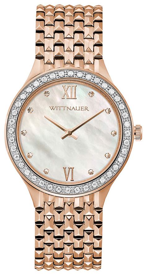 fake wittnauer rose gold stainless steel band watch|history of wittnauer watches.